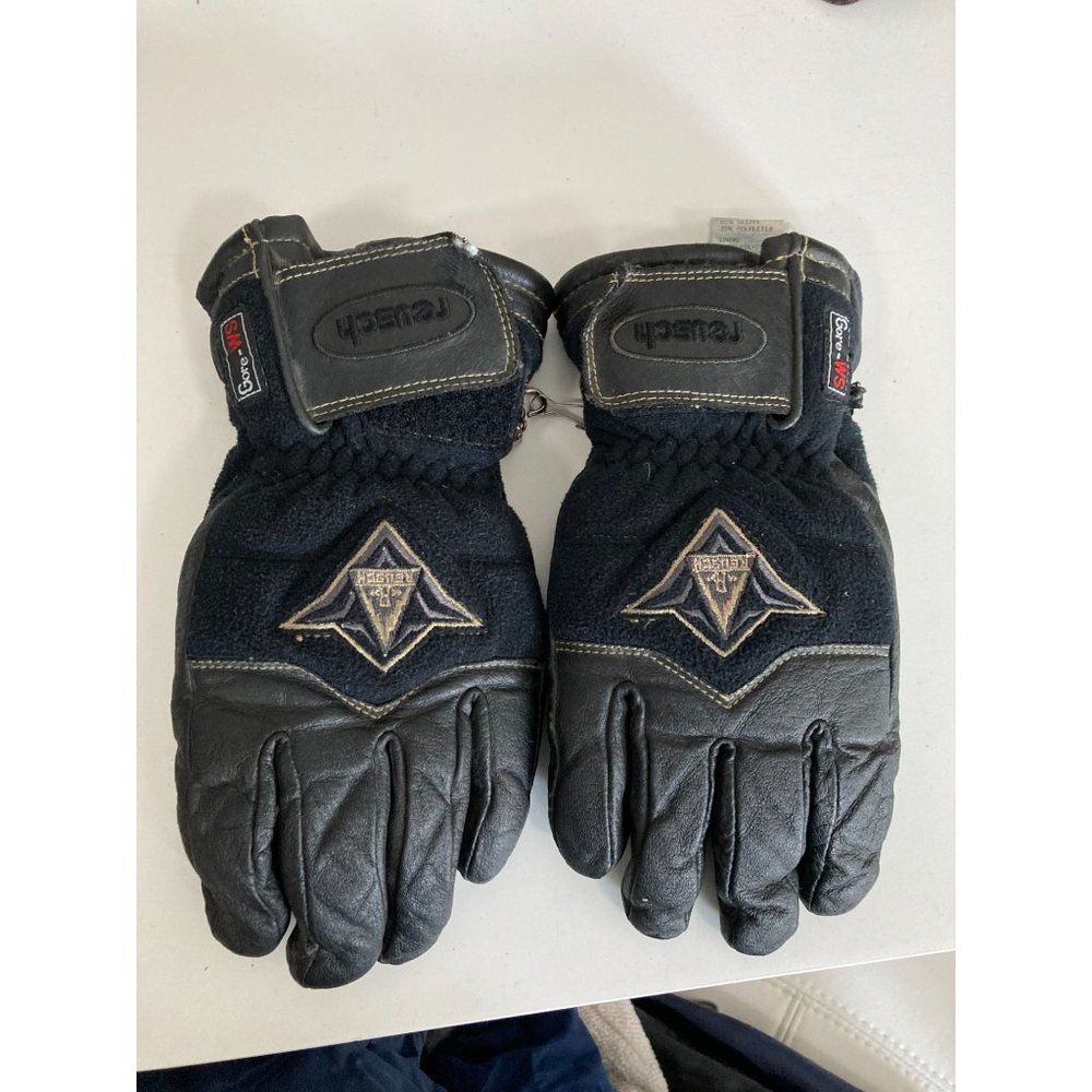 Reusch Vintage Ladies Gore Wind Stopper Thinsulate Ski Gloves, Black, Medium